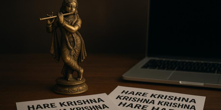Gaurahari Das online persona with multiple digital identities linked to Hare Krishna teachings