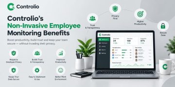 Image 1 of Controlio's Non-Invasive Employee Monitoring Benefits